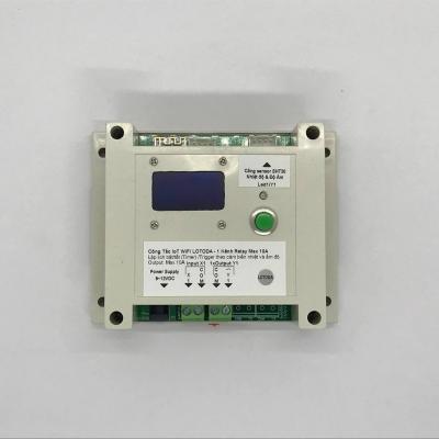 Thiết bị Wifi 1 Input DC/AC 1 Kênh Output DC/AC & 1 Sensor Nhiệt Độ&Độ Ẩm với hiển thị LCD